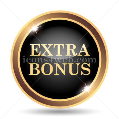 Extra bonus gold icon. - Website icons