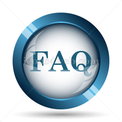 FAQ image icon. - Website icons