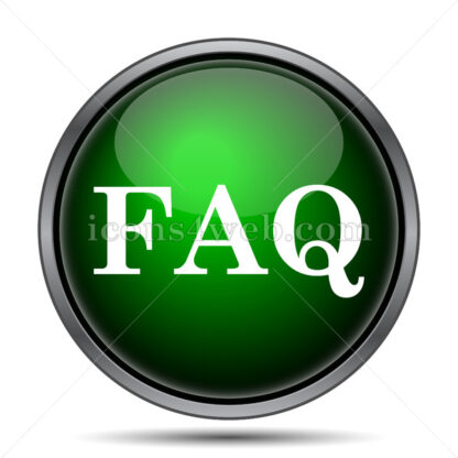FAQ internet icon. - Website icons