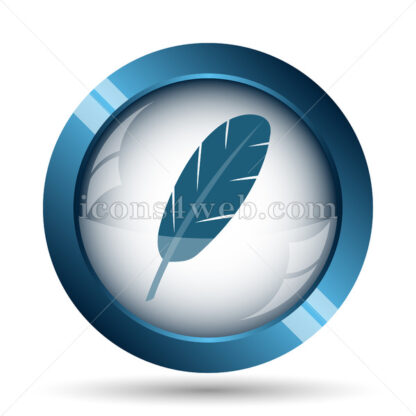 Feather image icon. - Website icons
