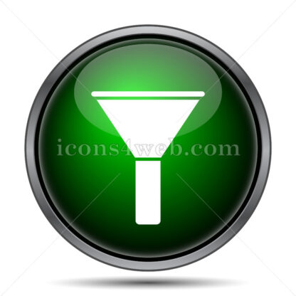 Filter internet icon. - Website icons