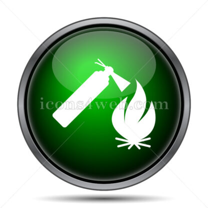 Fire extinguisher internet icon. - Website icons