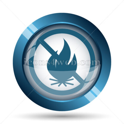 Fire forbidden image icon. - Website icons