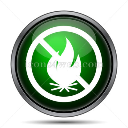 Fire forbidden internet icon. - Website icons