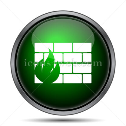 Firewall internet icon. - Website icons