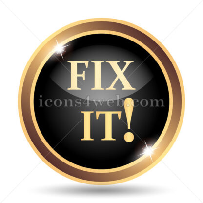 Fix it gold icon. - Website icons