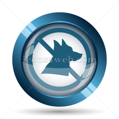 Forbidden dogs image icon. - Website icons