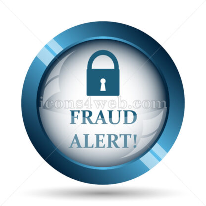 Fraud alert image icon. - Website icons