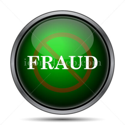 Fraud forbidden internet icon. - Website icons