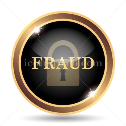 Fraud gold icon. - Website icons