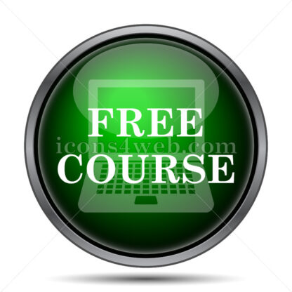 Free course internet icon. - Website icons
