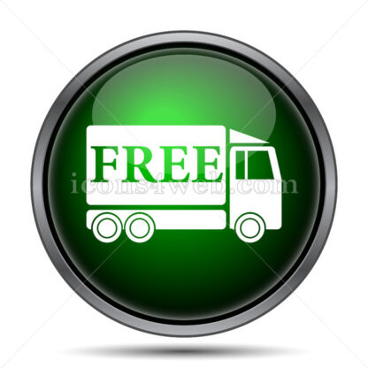 Free delivery truck internet icon. - Website icons