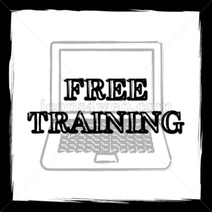 Free training sketch icon. - Website icons