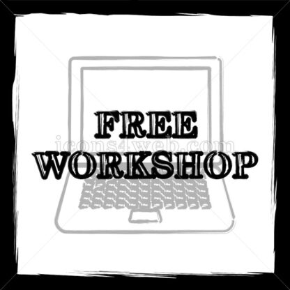 Free workshop sketch icon. - Website icons