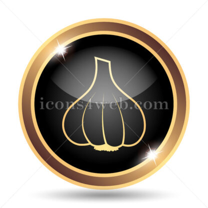Garlic gold icon. - Website icons