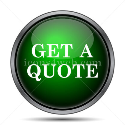 Get a quote internet icon. - Website icons