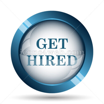 Get hired image icon. - Website icons