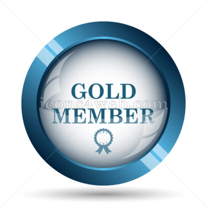 Gold member image icon. - Website icons