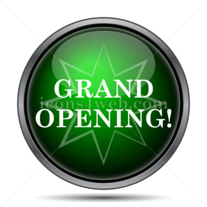 Grand opening internet icon. - Website icons