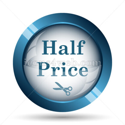 Half price image icon. - Website icons