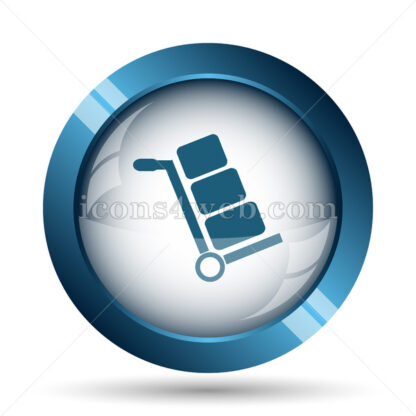 Hand truck image icon. - Website icons