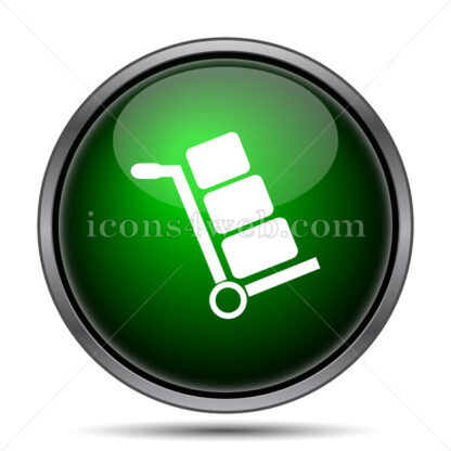 Hand truck internet icon. - Website icons
