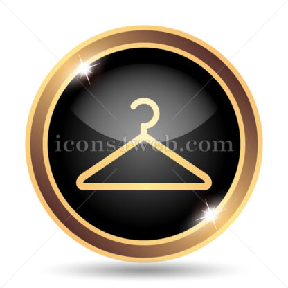 Hanger gold icon. - Website icons