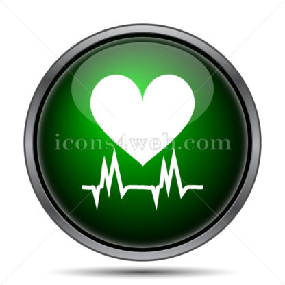 Heartbeat internet icon. - Website icons