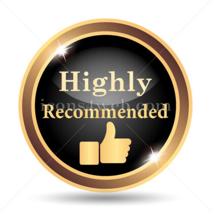 Highly recommended gold icon. - Website icons