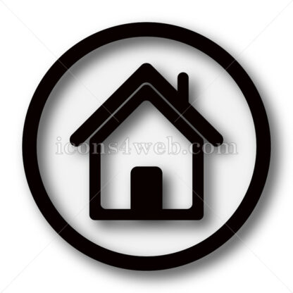 Home simple icon. Home simple button. - Website icons