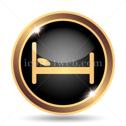 Hotel gold icon. - Website icons