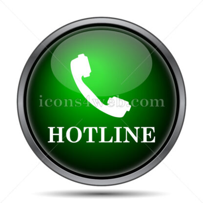 Hotline internet icon. - Website icons