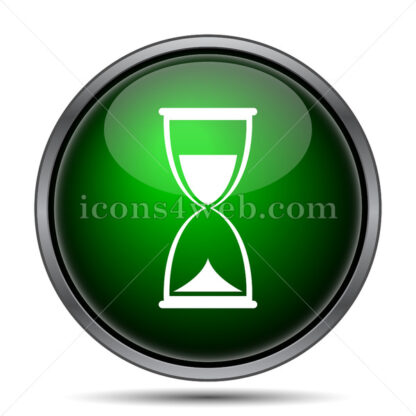 Hourglass internet icon. - Website icons