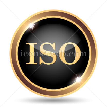 ISO gold icon. - Website icons