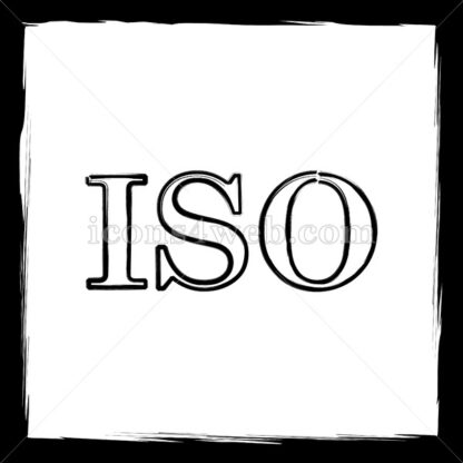 ISO sketch icon. - Website icons