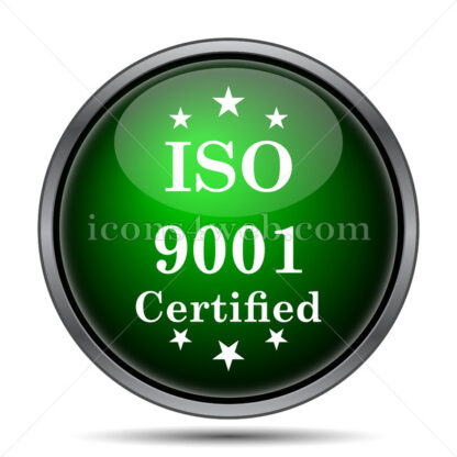 ISO9001 internet icon. - Website icons