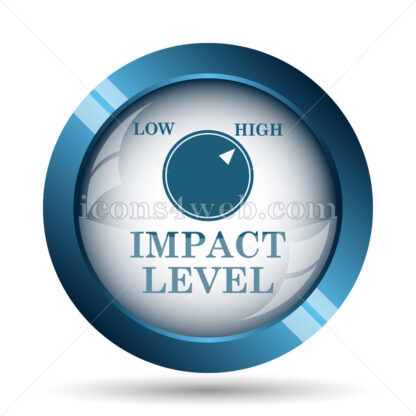 Impact level image icon. - Website icons