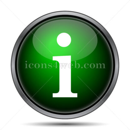 Information internet icon. - Website icons