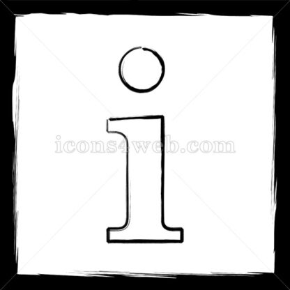 Information sketch icon. - Website icons