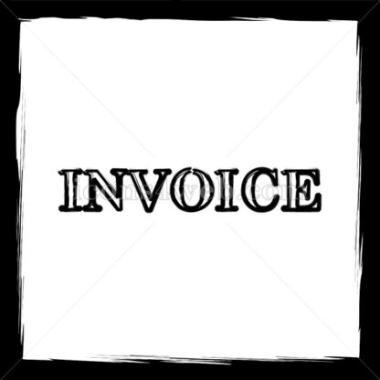 Invoice sketch icon. - Website icons