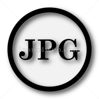 JPG simple icon. JPG simple button. - Website icons