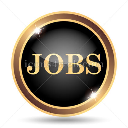 Jobs gold icon. - Website icons