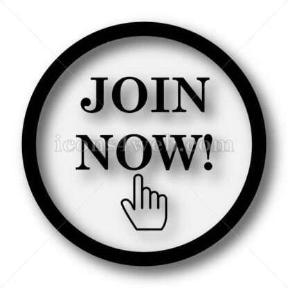 Join now simple icon. Join now simple button. - Website icons
