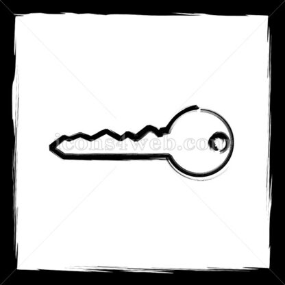 Key sketch icon. - Website icons