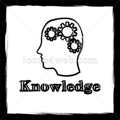 Knowledge sketch icon. - Website icons