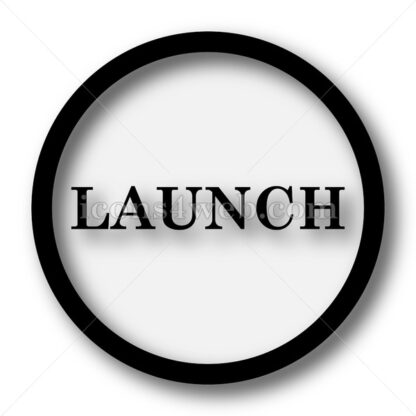 Launch simple icon. Launch simple button. - Website icons