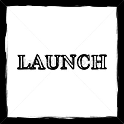 Launch sketch icon. - Website icons