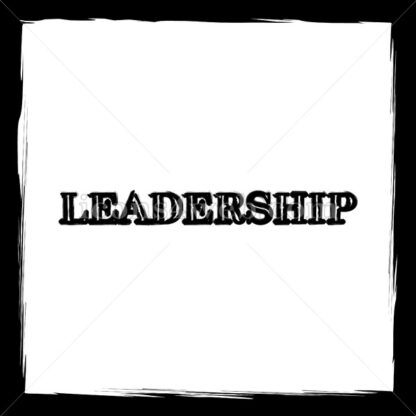 Leadership sketch icon. - Website icons