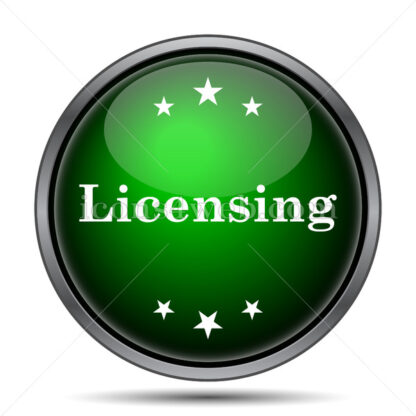 Licensing internet icon. - Website icons