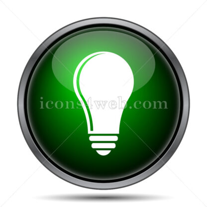 Light bulb – idea internet icon. - Website icons